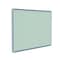 Ghent Bulletin Board, Vinyl, 4 ft H x 6 ft W, Satin Alum Frame w/Navy Blue Inlay DFVNV46-42 - alternate 1